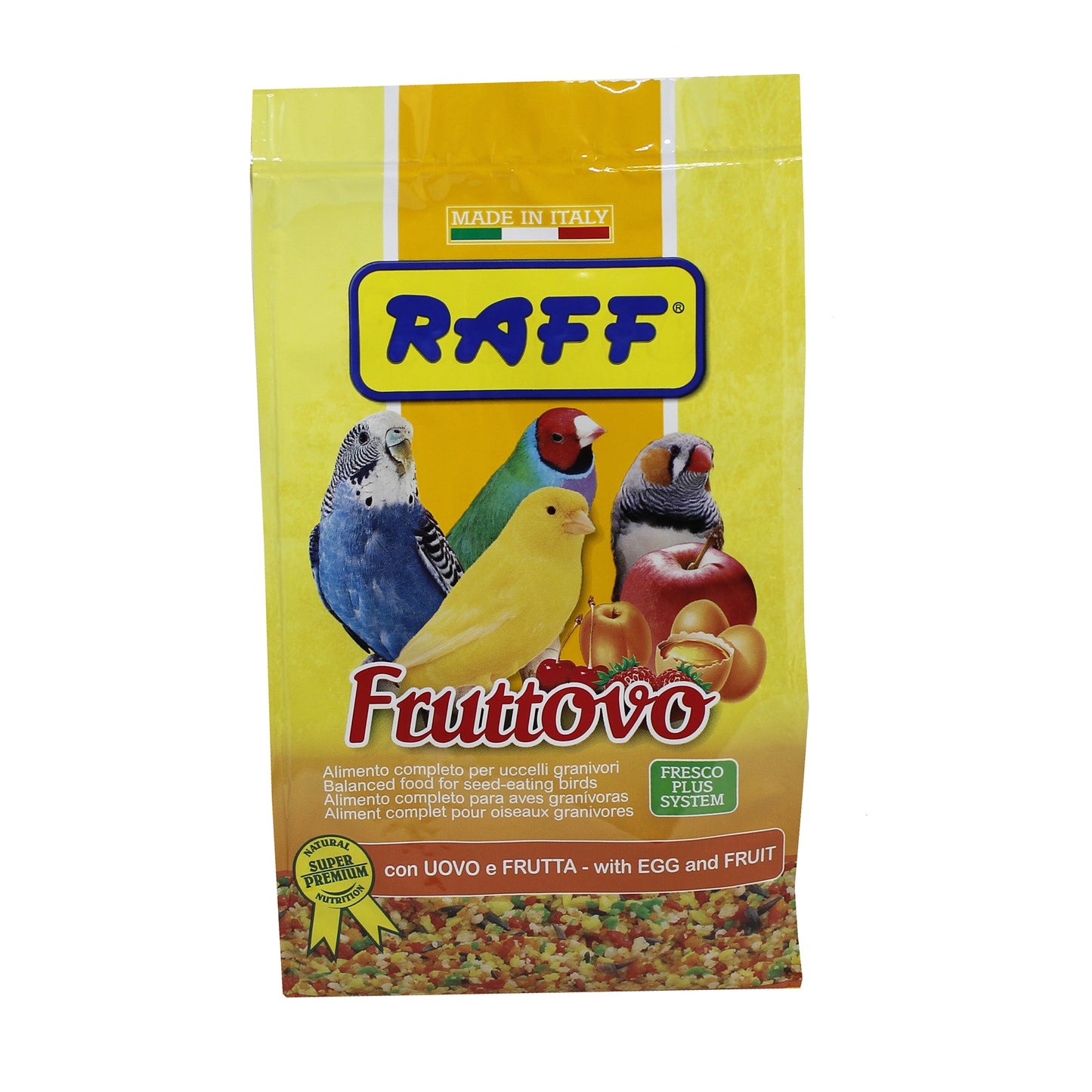 Äggfoder m. frukt Raff FRU