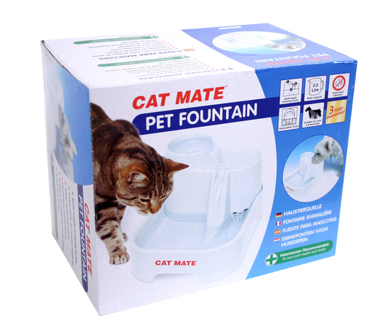 Vattenautmat Pet Fountain Closer Pets (CatMate)