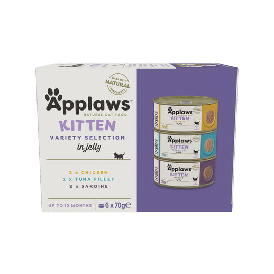 Applaws katt konserv Gele Kitten Selection Mix